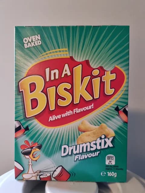 In A Biskit Drumstick Flavour