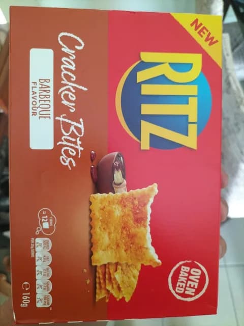 Ritz Cracker Bites Barbeque Flavour