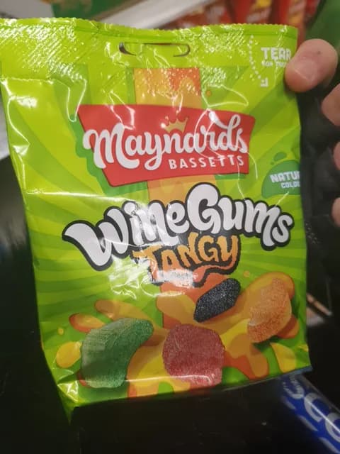 Maynards Bassetts Wine Gums Tangy