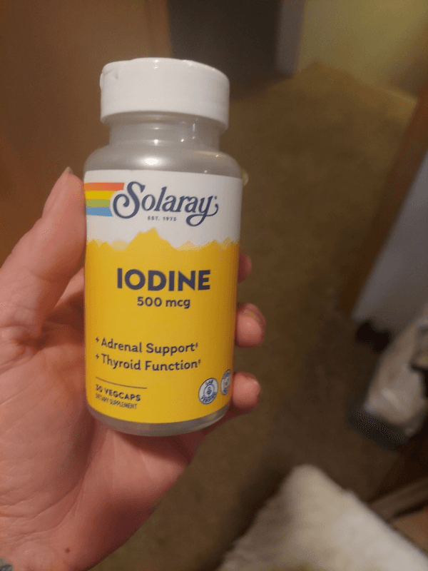 Solaray Iodine 500 Mcg