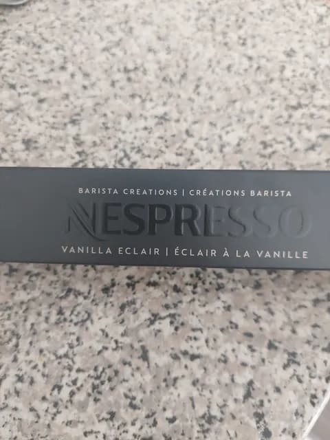 Nespresso Barista Creations Vanilla Eclair