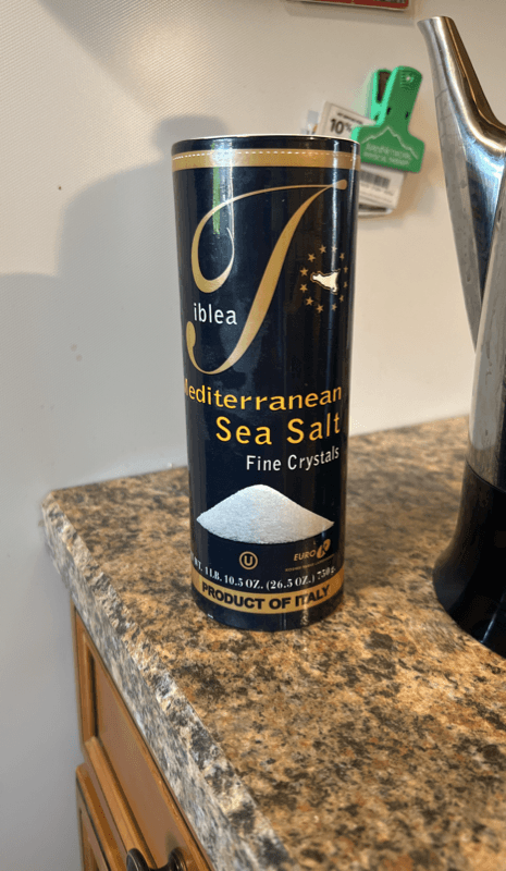 Iblea Mediterranean Sea Salt