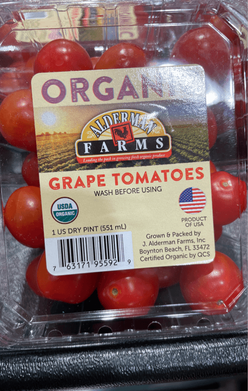 Alderman Farms Grape Tomatoes