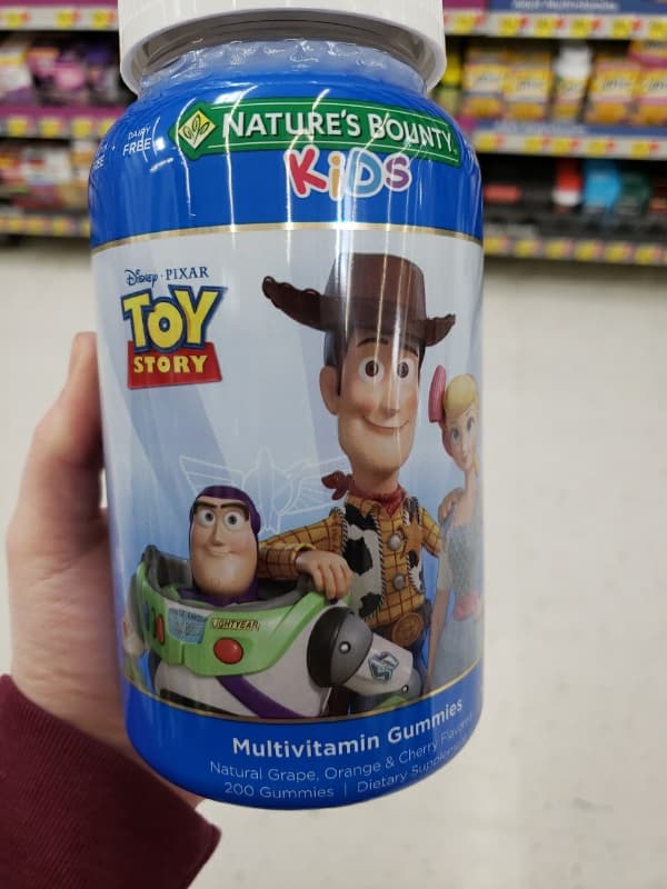 Nature'S Bounty Disney And Pixar Toy Story Multivitamin Gummies