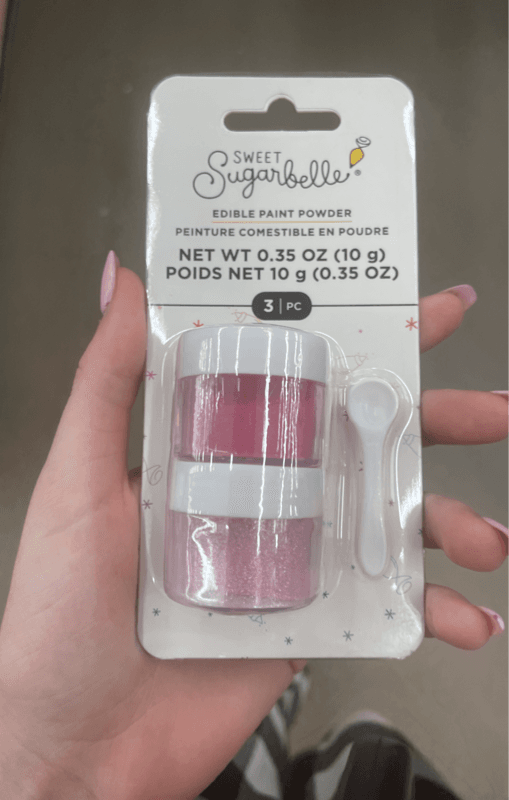 Sweet Sugarbelle Pink Rose Edible Paint Powder