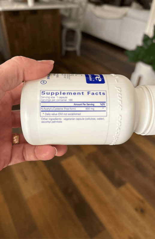 Pure Encapsulations Nac 180 Capsules
