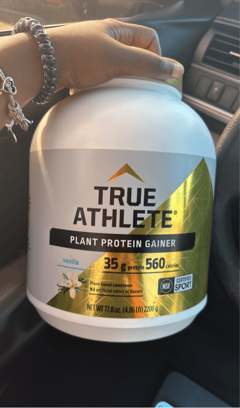 True Athlete Vanilla Plant Protein Gainer