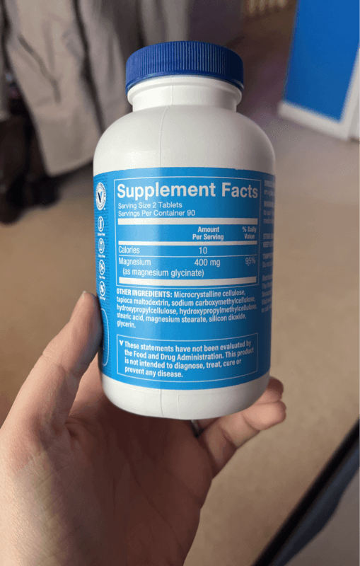 The Vitamin Shoppe Magnesium Glycinate