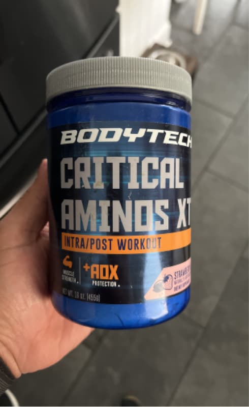 Bodytech Critical Aminos Xt Intra/Post Workout Strawberry