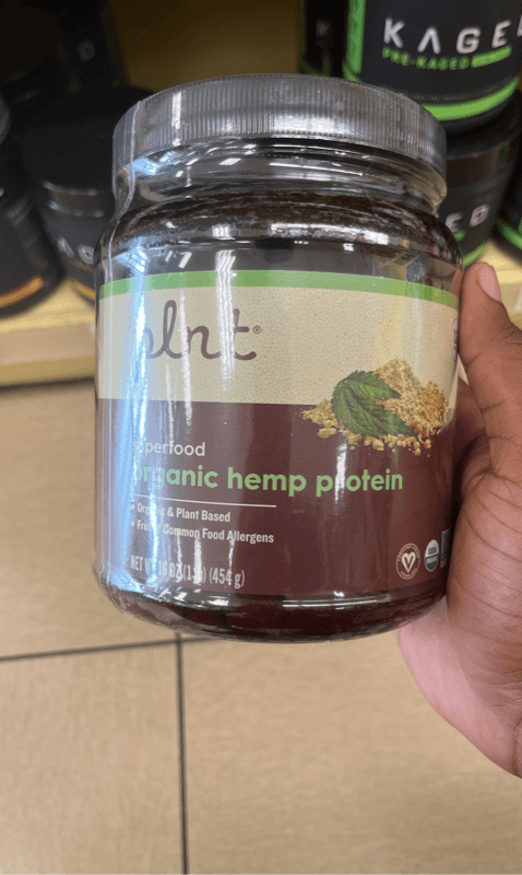 The Vitamin Shoppe Plnt Organic Hemp Protein Superfood