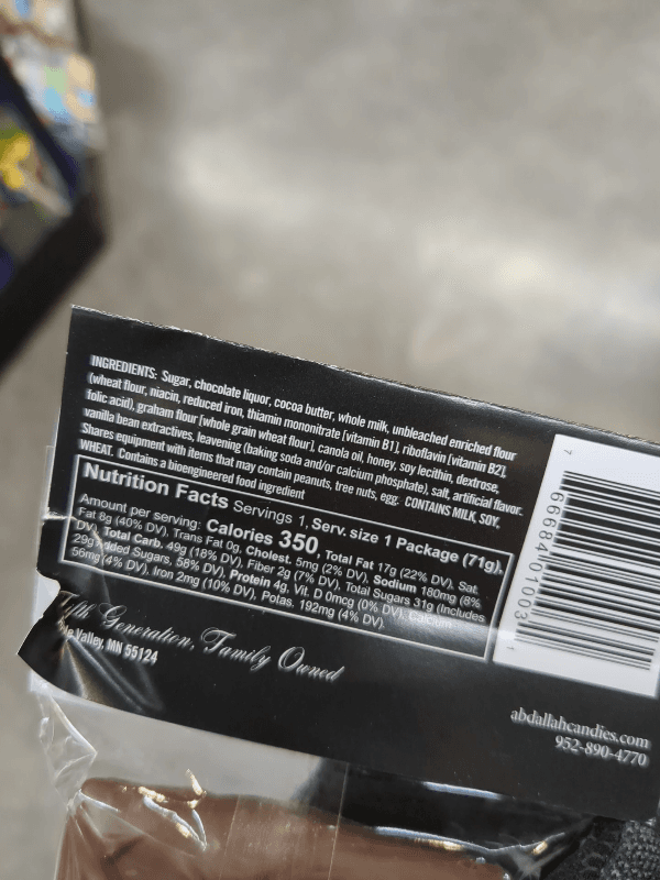 Abdallah Chocolate Graham