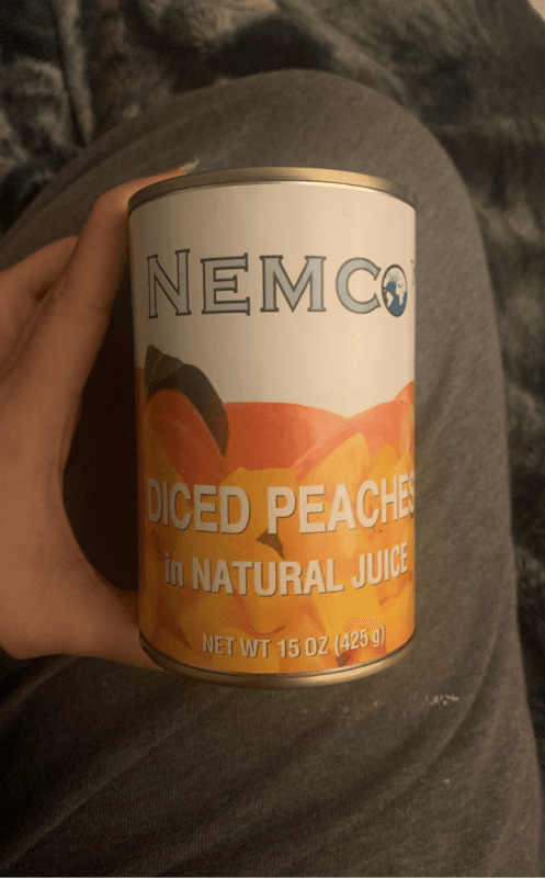 Nemco Diced Peaches In Natural Juice