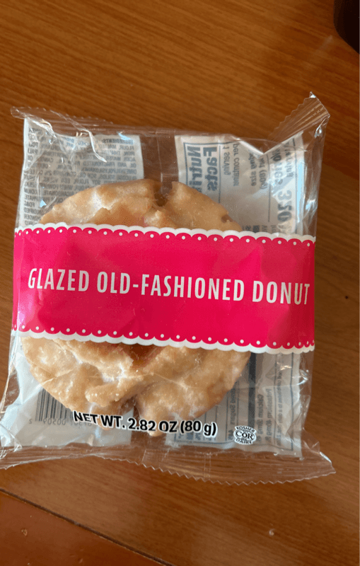 Glazed Old-Fashioned Donut