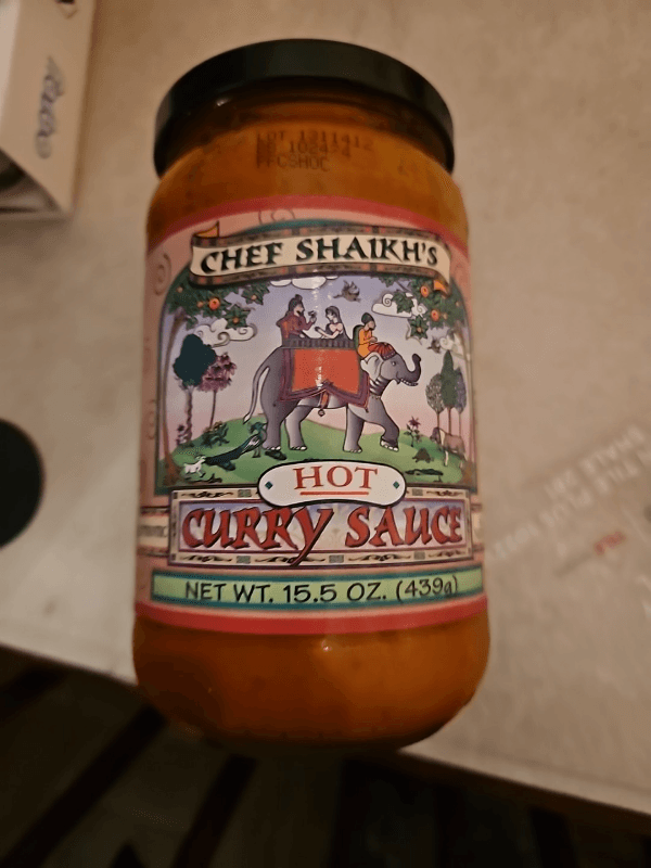 Chef Shaikh'S Hot Curry Sauce