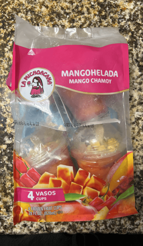La Michoacana Mangohelada Mango Chamoy  Fruit