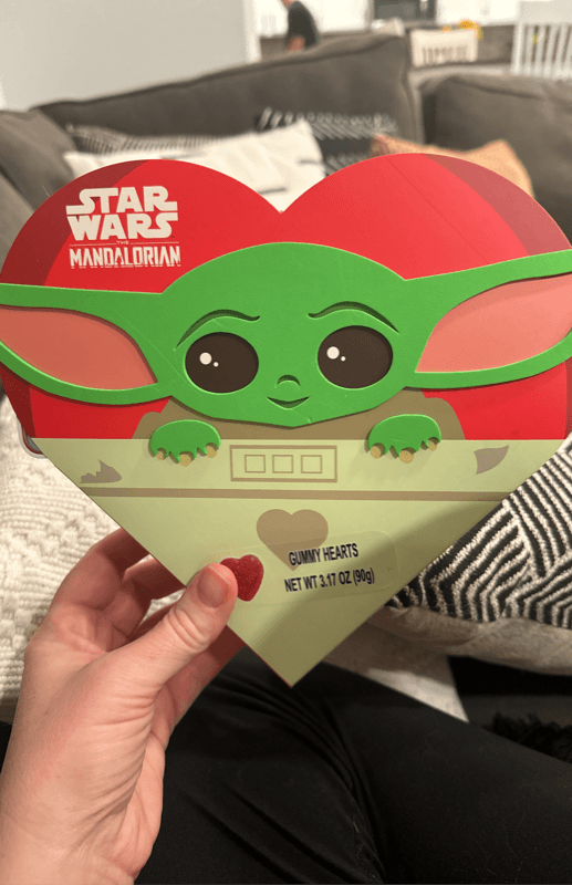 Star Wars Madalorian Gummy Hearts
