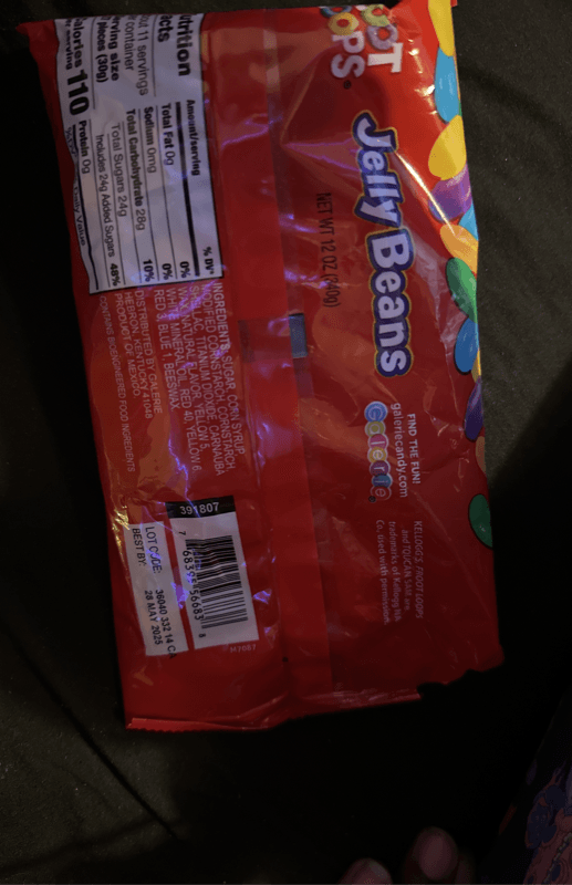 Kellogg'S Froot Loops Jelly Beans
