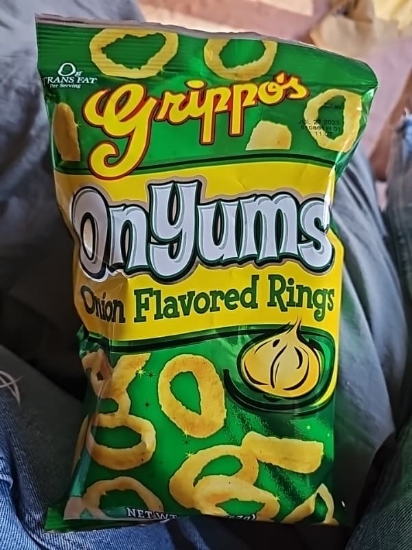 Grippo'S Onyums Onion Flavored Rings
