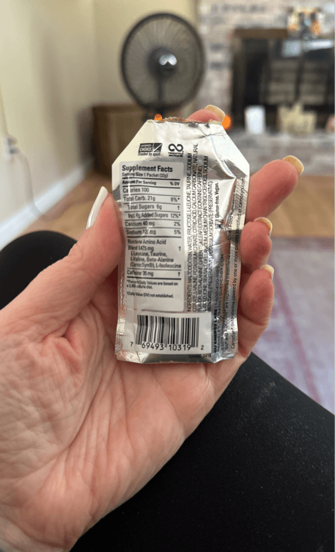 Gu Roctane Chai Latte Energy Gel
