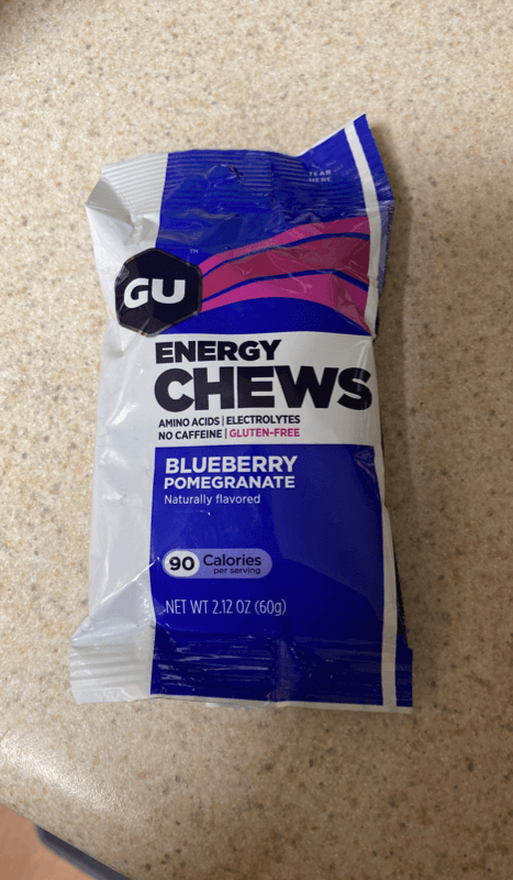 Gu Energy Chews Blueberry Pomegranate