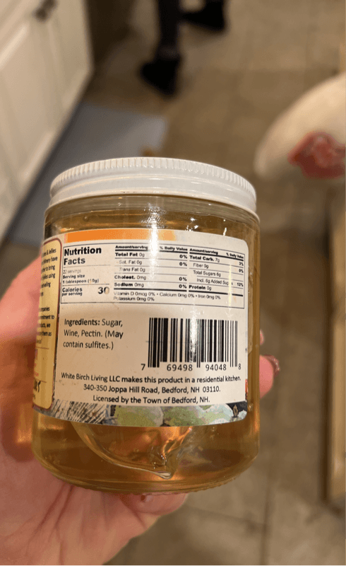 Laurel Hill Jams & Jellies Moscato Wine Jelly