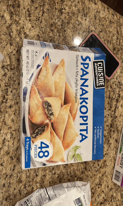 Cuisine Adventures Spanakopita