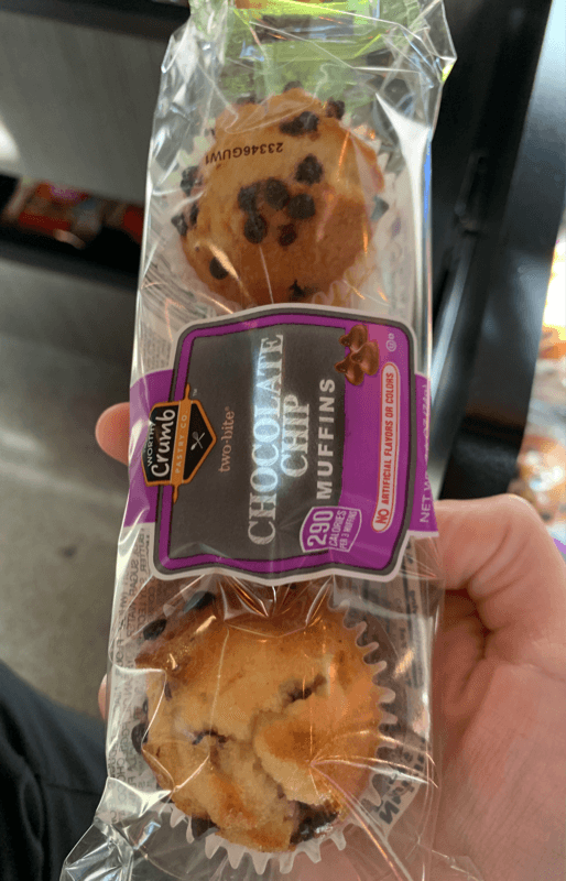 The Worthy Crumb Pastry Co. Two-Bite Chocolate Chip Muffins
