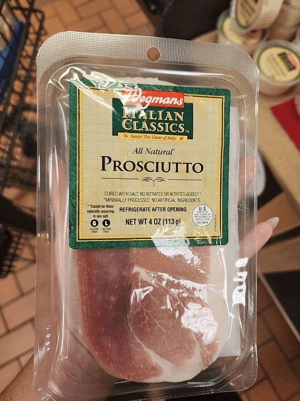 Wegmans Italian Classics All Natural Prosciutto