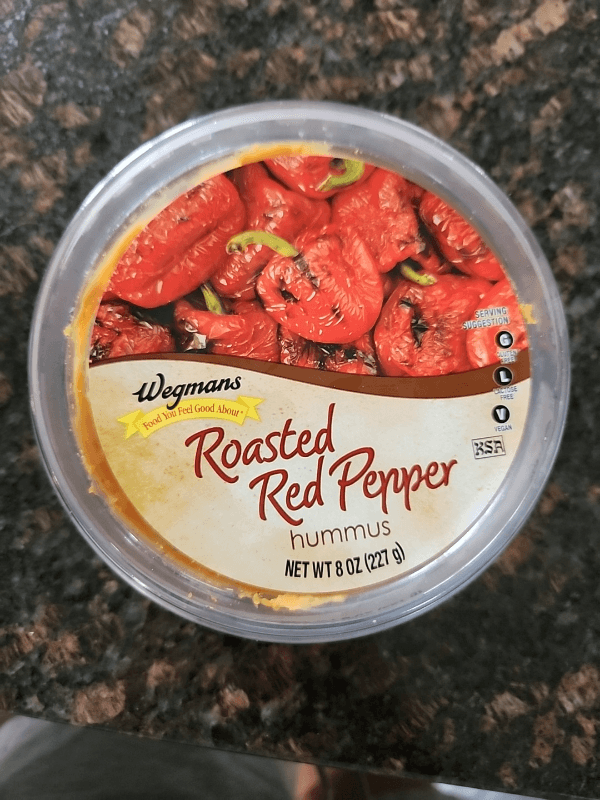 Wegmans Roasted Red Pepper Hummus