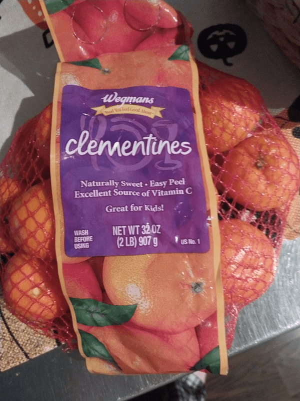 Wegmans Clementines