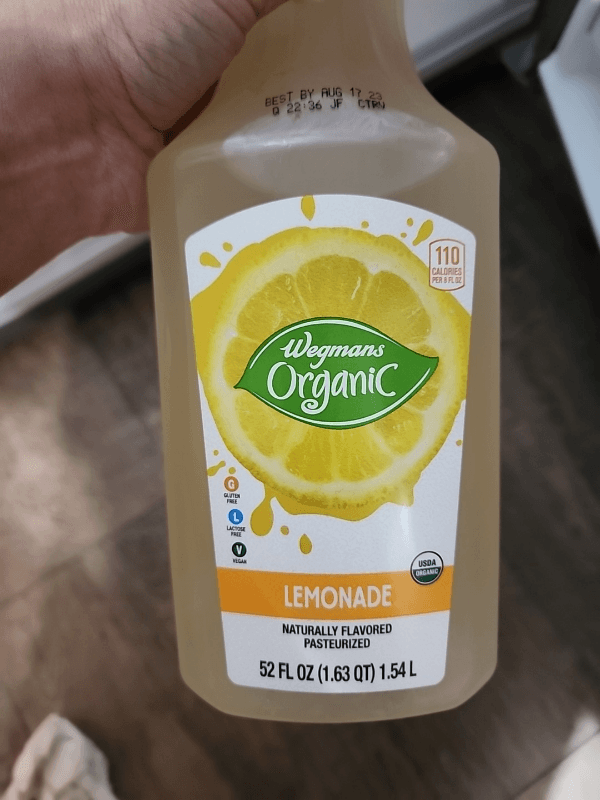 Wegmans Organic Lemonade