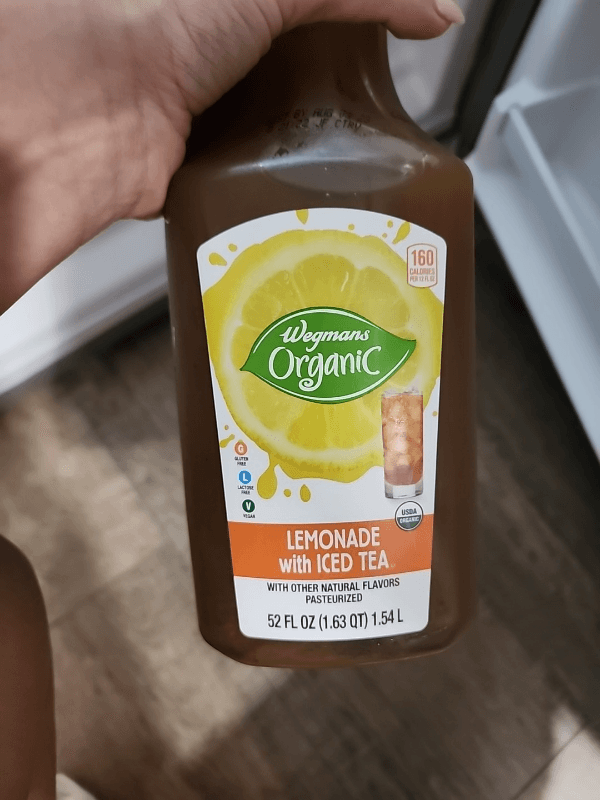 Wegmans Organic Lemonade With Iced Tea