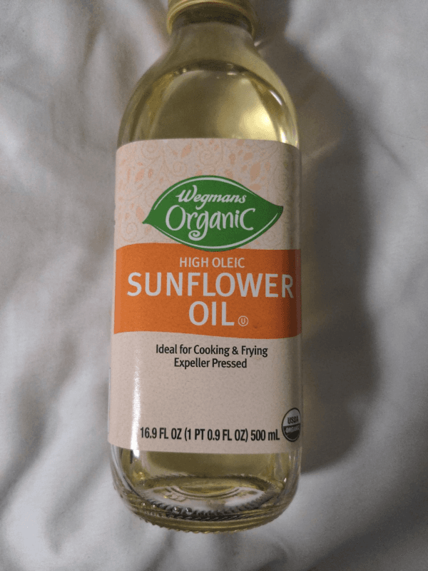 Wegmans Organic High Oleic Sunflower Oil