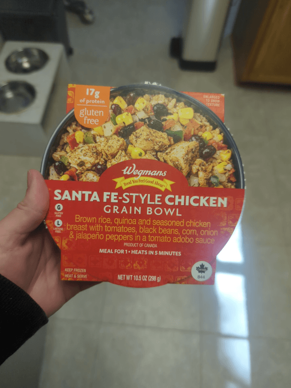Wegmans Santa Fe-Style Chicken Grain Bowl
