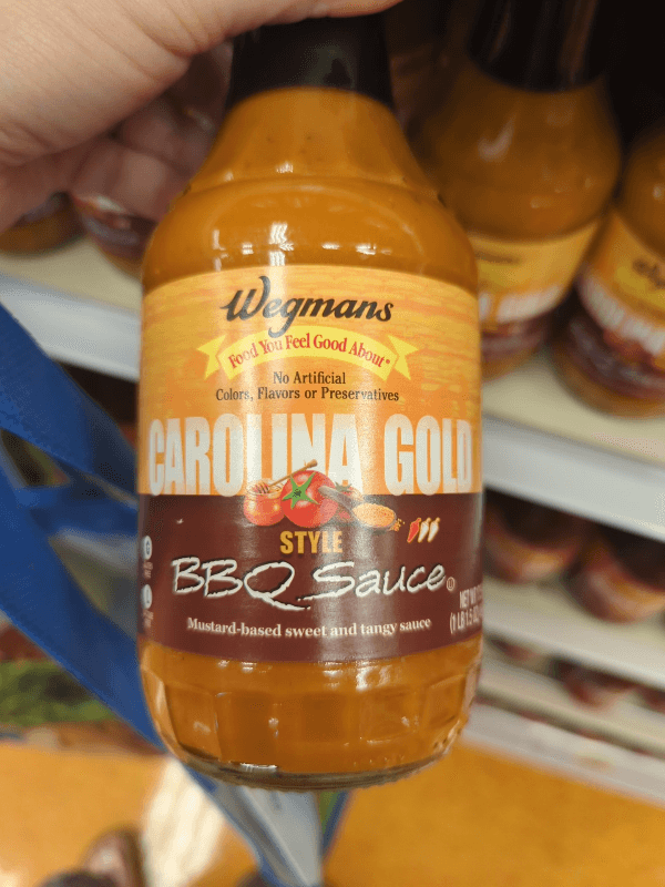 Wegmans Carolina Gold Style Bbq Sauce