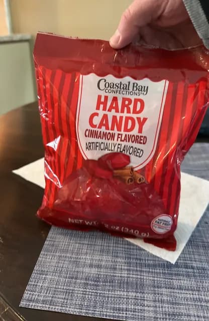 Coastal Bay Confections Hard Candy Cinnamon Flavored