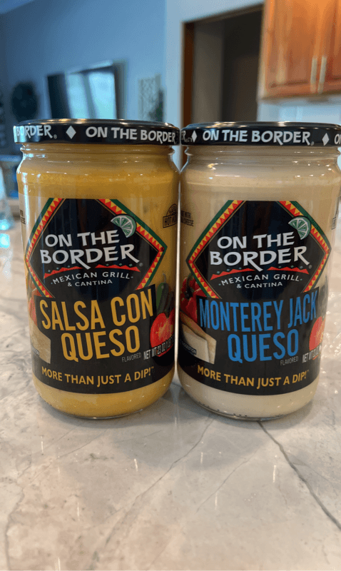 On The Border Mexican Grill & Cantina Salsa Con Queso Flavored Dip