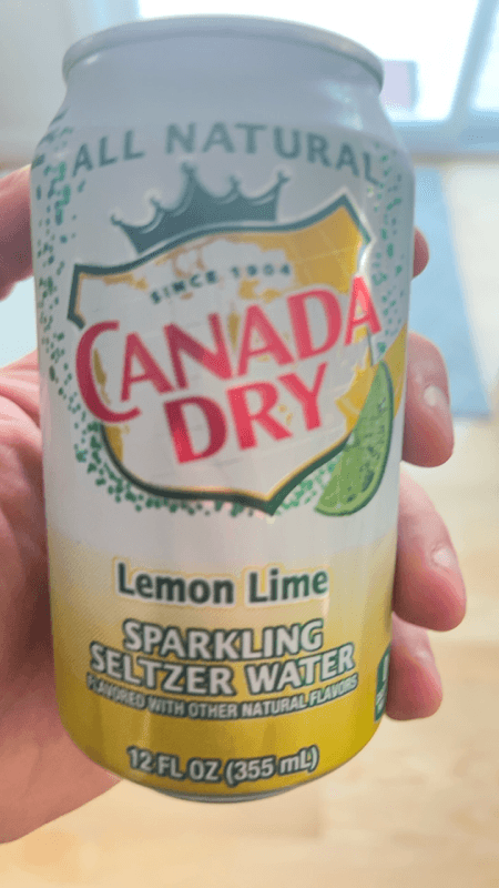 Canada Dry Lemon Lime Sparkling Seltzer Water