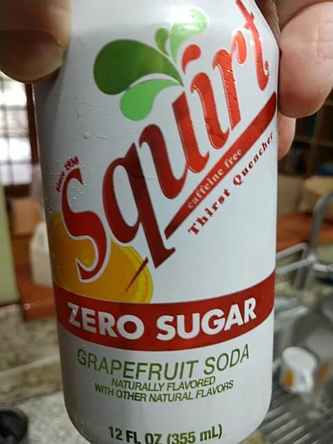 Squirt Thirst Quencher Zero Sugar Grapefruit Soda