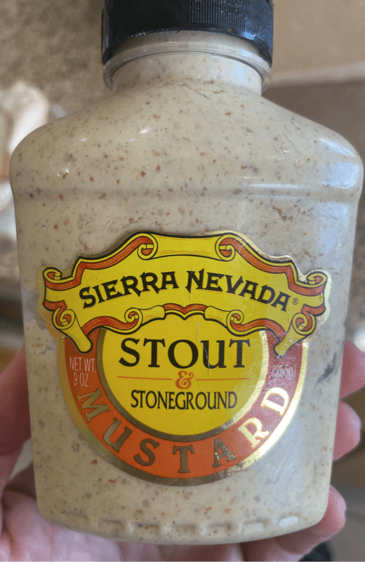 Sierra Nevada Stout & Stoneground Mustard