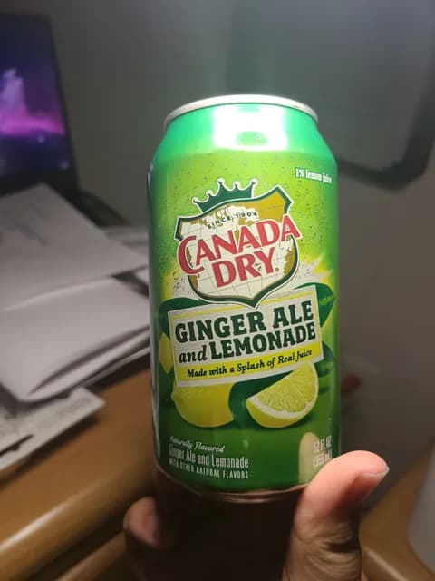 Canada Dry Ginger Ale And Lemonade