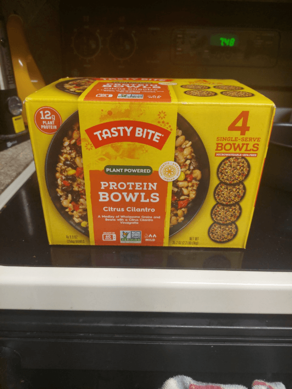 Tasty Bite Plant Powered Protein Bowls Citrus Cilantro
