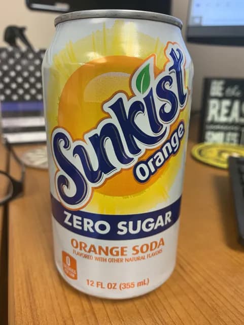 Is it Vegetarian? Sunkist Orange Zero Sugar Orange Soda