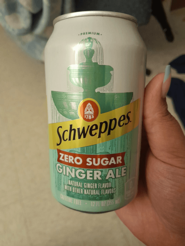 Schweppes Zero Sugar Ginger Ale