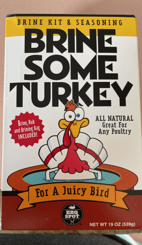 Bbq Spot Brine Kit & Seasoning Brine Some Turkey
