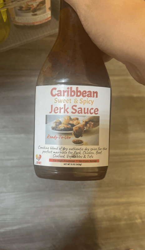 Jirie Caribbean Sweet & Spicy Jerk Sauce