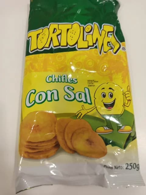Tortolines Chifles Con Sal