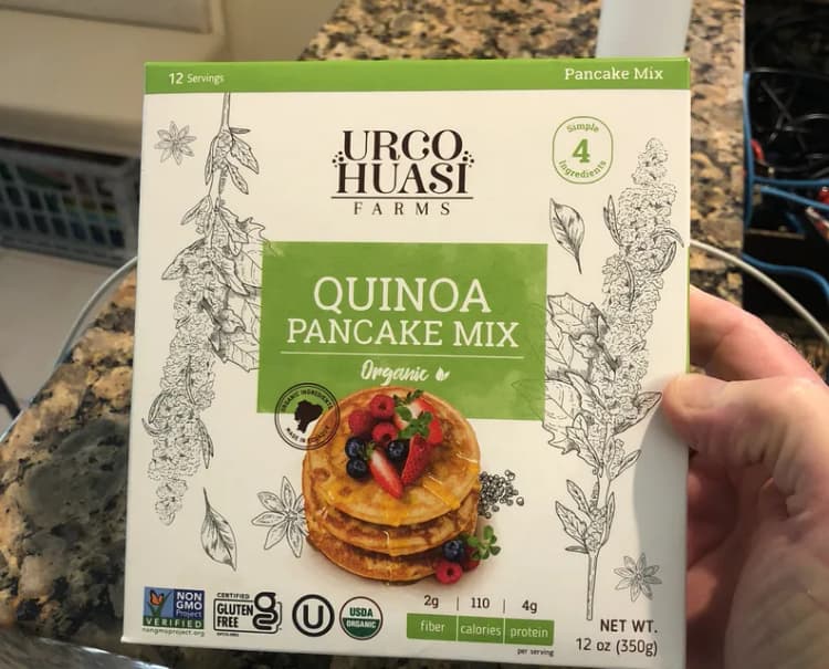 Urcohuasi Farms Organic Quinoa Pancake Mix