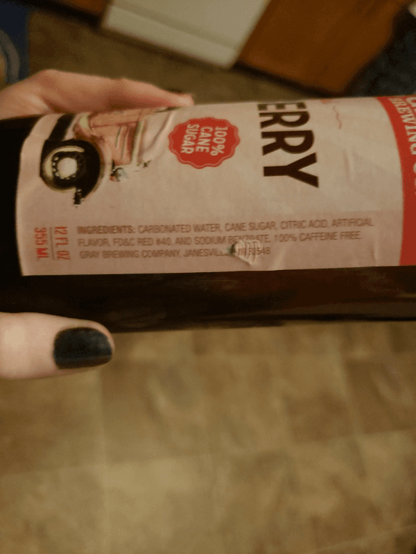 Gray Brewing Co. Handcrafted Strawberry