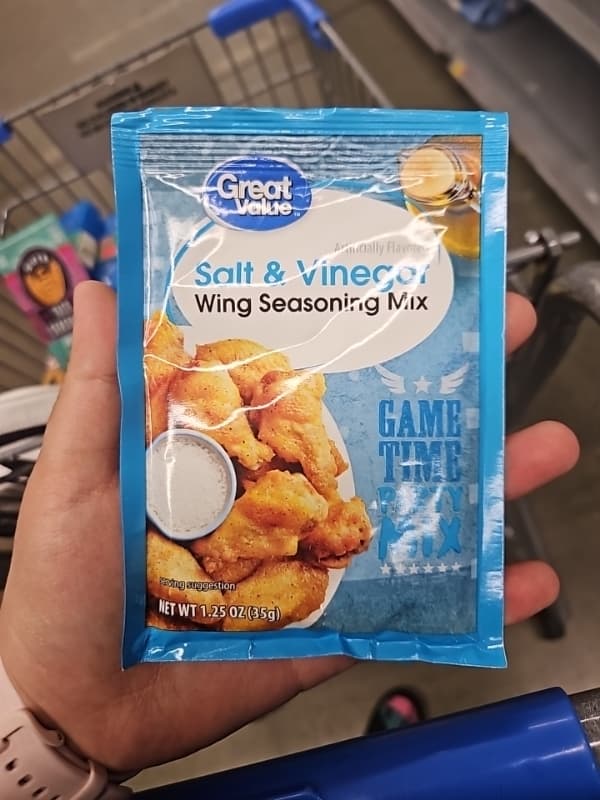 Great Value Salt & Vinegar Wing Seasoning Mix